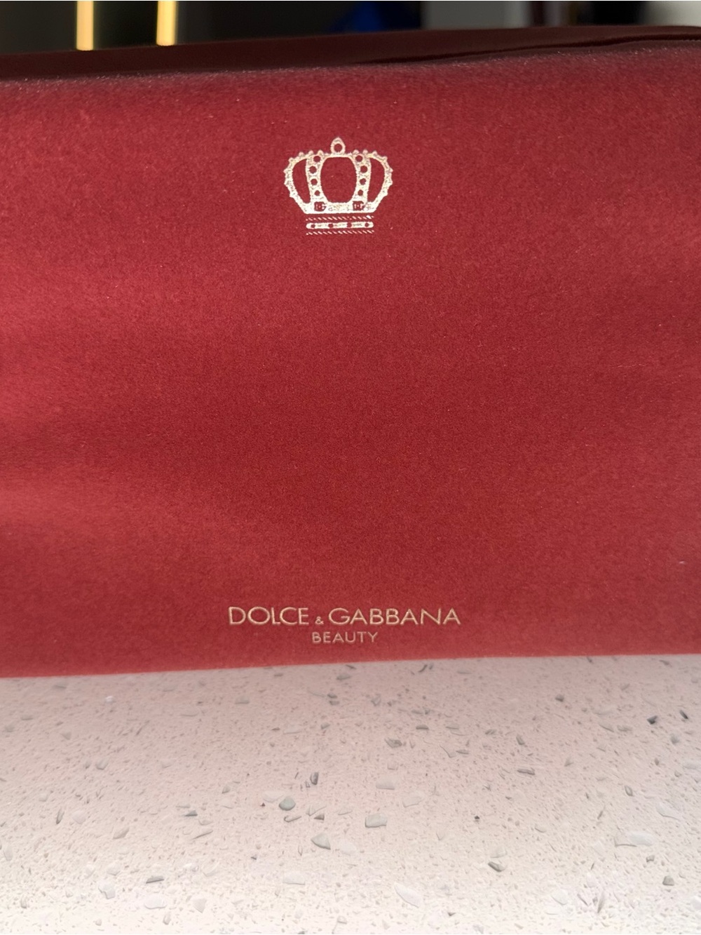 Dolce & Gabbana Beauty -Red Women's Pouch brand new cosmetic/ makeup bag